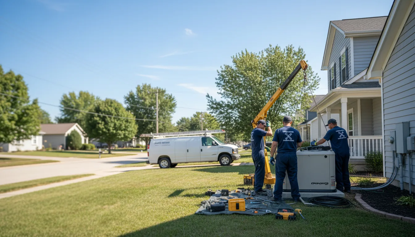 Generator Installation in Leslie, WV near me